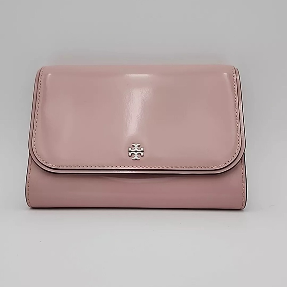 Tory Burch Emerson Patent Chain Wallet